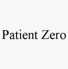 PATIENT ZERO