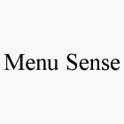 MENU SENSE