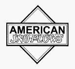 AMERICAN SNO-PLOWS