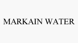 MARKAIN WATER