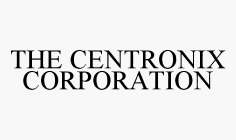 THE CENTRONIX CORPORATION