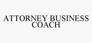 ATTORNEY BUSINESS COACH