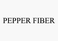 PEPPER FIBER