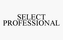 SELECT PROFESSIONAL