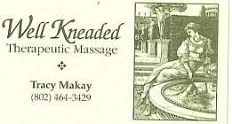 WELL KNEADED THERAPUTIC MASSAGE