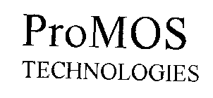 PROMOS TECHNOLOGIES