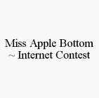 MISS APPLE BOTTOM INTERNET CONTEST