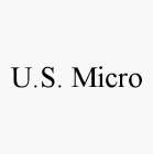 U.S. MICRO