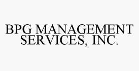 BPG MANAGEMENT SERVICES, INC.