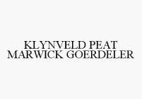 KLYNVELD PEAT MARWICK GOERDELER