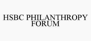 HSBC PHILANTHROPY FORUM