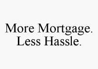 MORE MORTGAGE. LESS HASSLE.