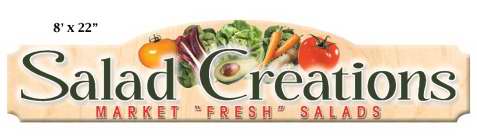 SALAD CRESTIONS- MARKET FRESH SALADS