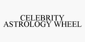 CELEBRITY ASTROLOGY WHEEL