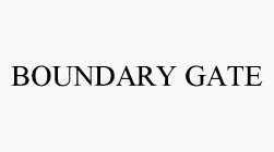 BOUNDARY GATE