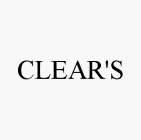 CLEAR'S