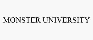 MONSTER UNIVERSITY