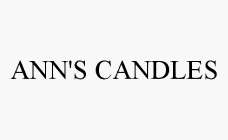 ANN'S CANDLES