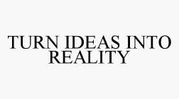 TURN IDEAS INTO REALITY