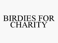 BIRDIES FOR CHARITY