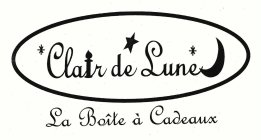 CLAIR DE LUNE. LA BOÎTE À CADEAUX