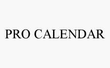 PRO CALENDAR