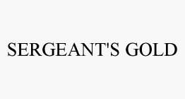 SERGEANT'S GOLD