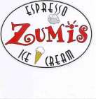 ZUMIS ESPRESSO ICE CREAM