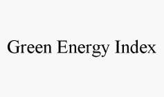 GREEN ENERGY INDEX
