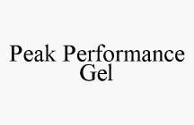 PEAK PERFORMANCE GEL