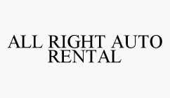 ALL RIGHT AUTO RENTAL