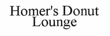 HOMER'S DONUT LOUNGE