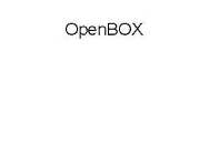 OPENBOX