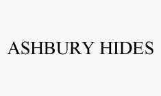ASHBURY HIDES
