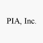PIA, INC.