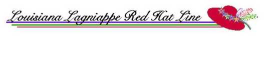 LOUISIANA LAGNIAPPE RED HAT LINE
