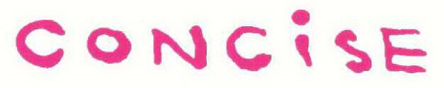 CONCISE