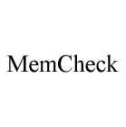MEMCHECK
