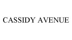 CASSIDY AVENUE