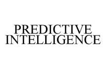 PREDICTIVE INTELLIGENCE