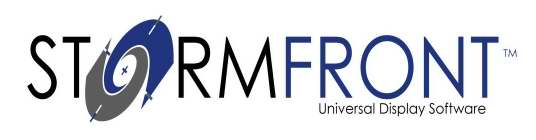 STORMFRONT, UNIVERSAL DISPLAY SOFTWARE