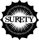 1010110110101010010111010011010101110100010110110111 SURETY