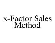 X-FACTOR SALES METHOD