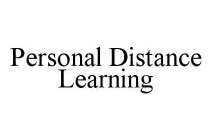 PERSONAL DISTANCE LEARNING