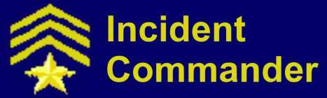 INCIDENT COMMANDER