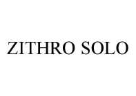 ZITHRO SOLO