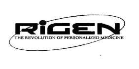 RIGEN THE REVOLUTION OF PERSONALIZED MEDICINE