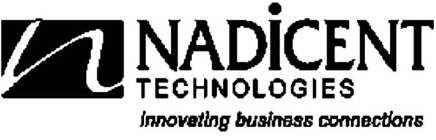 NADICENT TECHNOLOGIES INNOVATING BUSINESS CONNECTIONS