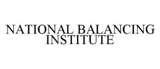 NATIONAL BALANCING INSTITUTE