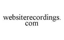 WEBSITERECORDINGS.COM